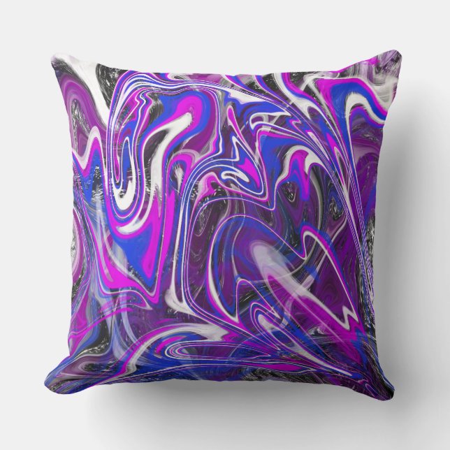 Schakelt penselen van kleuren Sierkussennen Kussen (Voorkant)