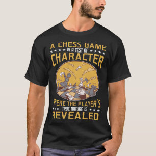 Schaken Gezegde Schaakstuk Koning Pion Schaken 1 T-shirt
