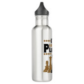 Schaken Ik ben een beetje een speler Waterfles (Links)