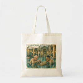 Schaken in de Gellert-badhuizen Boedapest Hongarij Tote Bag