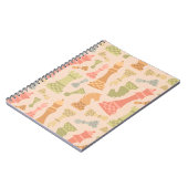 Schaken in herfstkleuren notitieboek (Linkerzijde)