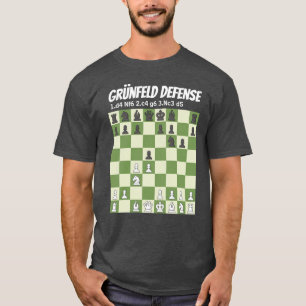 Schaken is leven - Grünfeld Defense T-shirt