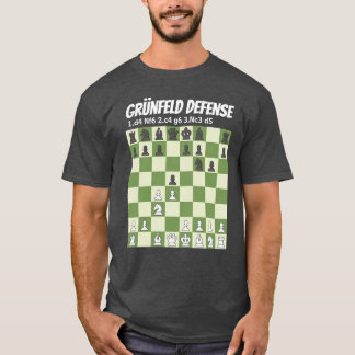 Schaken is leven - Grünfeld Defense T-shirt