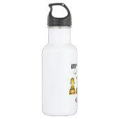 schaken, mijn wapen waterfles  (Achterkant)