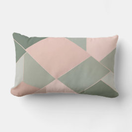 Schaken op Sage Green AI art Kussen