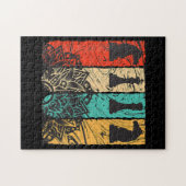 schaken - perfecte schaakliefhebbers legpuzzel (Horizontaal)