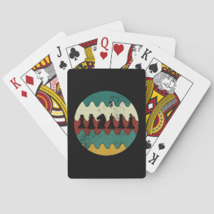 Schaken - Schaakstukken Retro Pokerkaarten