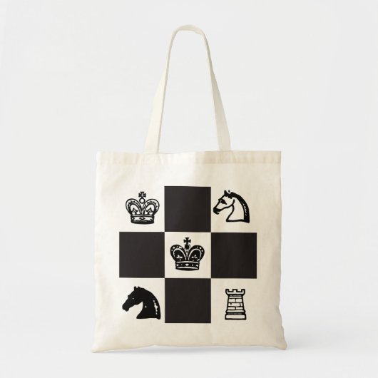Schaken Tote Bag (Voorkant)