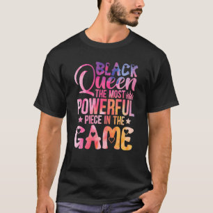 Schaken Vrouwen Gaming Quote Gamer Pun Tekst Ontwe T-shirt