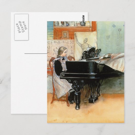 Schalen afspelen 1898 briefkaart (Voorkant / Achterkant)