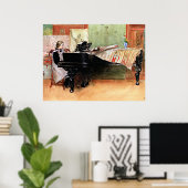 Schalen afspelen, kunstschilderij, poster (Thuiskantoor)