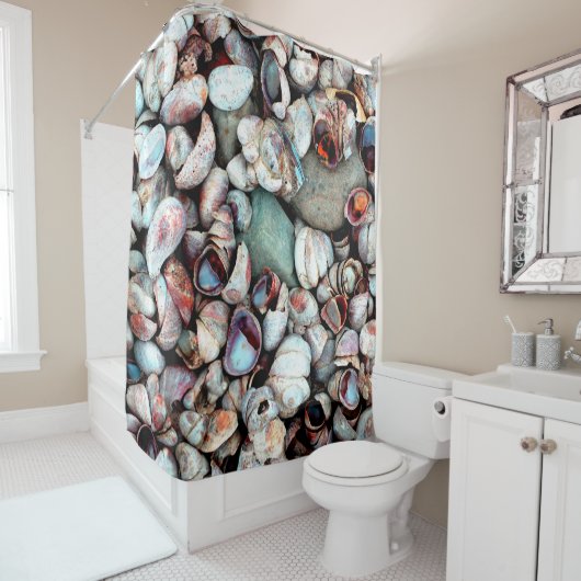 Schalen Douchegordijn (In situ)