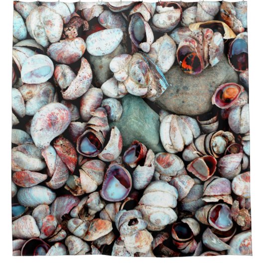 Schalen Douchegordijn (Voorkant)