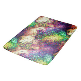 Schalen en waterdruppels, met een kleur, voor scho badmat