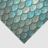 Schalen in Wintertaling en Zilver Tissuepapier (Detail)