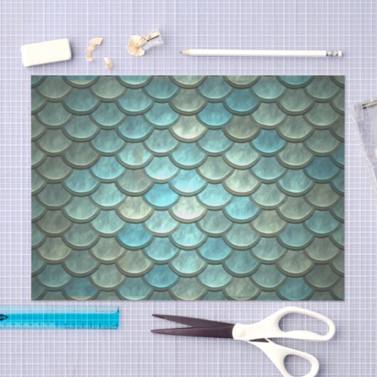 Schalen in Wintertaling en Zilver Tissuepapier (Craft)