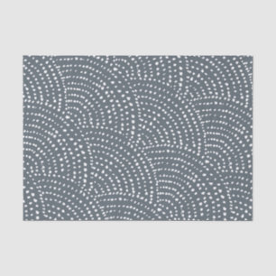 Schalen inktpunten - Transparante Wit Tissuepapier