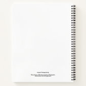 Schalen nr. 6 Kleurenversie Notitieboek (Achterkant)