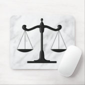 Schalen op marmer muismat (Met muis)