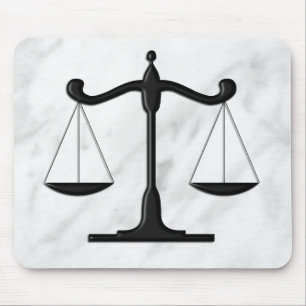 Schalen op marmer muismat