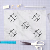 Schalen op marmer tissuepapier (Craft)