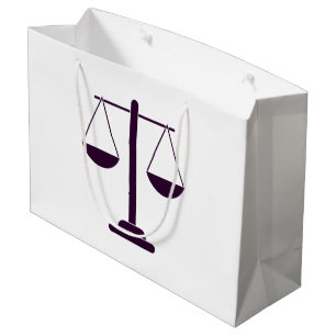 Schalen van de rechtvaardigheid Juridische dienste Groot Cadeauzakje