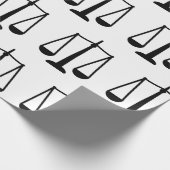 Schalen van het justitieontwerp voor Afstudeerders Cadeaupapier (Hoek)