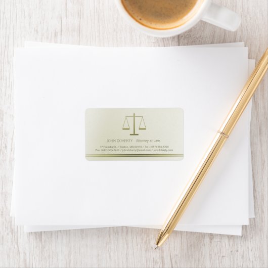 Schalen van het recht | Advocaat Etiket (Insitu)