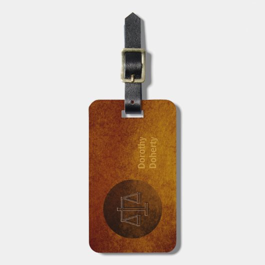 Schalen van het recht | Bagagelabel (Voorkant verticaal)