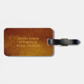 Schalen van het recht | Bagagelabel (Achterkant horizontaal)