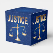 Schalen van het recht bedankdoosjes (Achterkant)