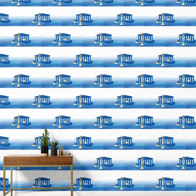 Schalen van het recht behang (Hal)