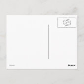 Schalen van het recht briefkaart (Achterkant)