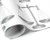 Schalen van het recht cadeaupapier (Rol Hoek)