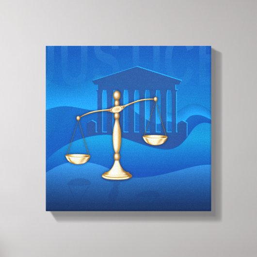 Schalen van het recht canvas afdruk (Voorkant)