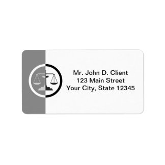 Schalen van het recht etiket