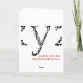 Schalen van het recht kaart (Achterkant)