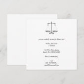 Schalen van het recht kaart (Voorkant / Achterkant)