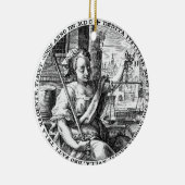 Schalen van het recht keramisch ornament (Rechts)