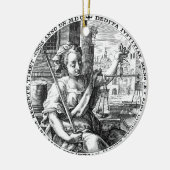 Schalen van het recht keramisch ornament (Links)