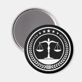 Schalen van het recht | Klassiek Magneet (Voorkant / Achterkant)