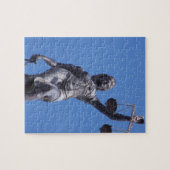 Schalen van het recht legpuzzel (Horizontaal)