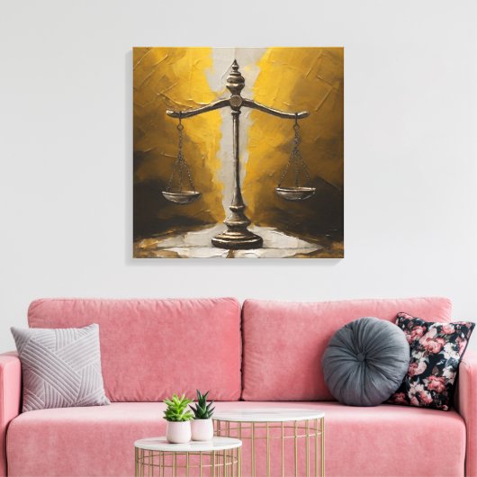 Schalen van het recht op Abstracte opleiding van d Canvas Afdruk (Insitu (Woonkamer))