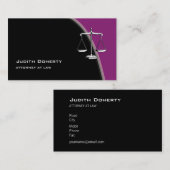 Schalen van het recht | Openbaar aanklager Visitekaartje (Voorkant / Achterkant)