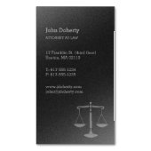 Schalen van het recht | Openbaar aanklager Visitekaartje Magneet (Voorkant Verticaal)