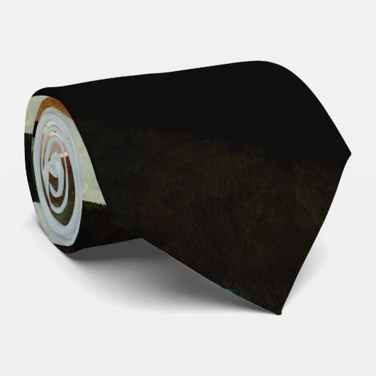 Schalen van het recht stropdas (Opgerold)