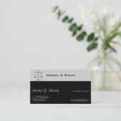 Schalen van het recht visitekaartje (Staand voorkant)