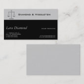 Schalen van het recht visitekaartje (Voorkant / Achterkant)