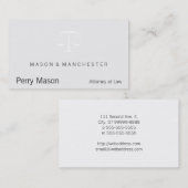 Schalen van het recht visitekaartje (Voorkant / Achterkant)