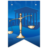 Schalen van het recht vlaggetjes (Eerste vlag)